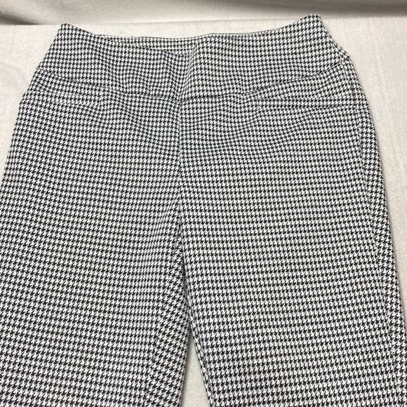 7th Avenue black and white patterned trouser size small - Picture 2 of 7